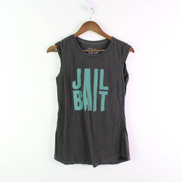 Chaser Jail Bait Graphic‎ Tank Grey S - Picture 1 of 6